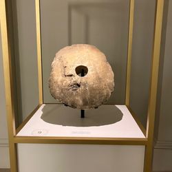 Musée de la Banque Nationale de Belgique - Stone of Yap (used as currency).