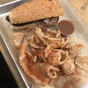Ray Ray's Hog Pit - Grass fed beef brisket, pork rinds - Food Trucks Near Me - Columbus, Ohio