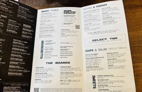 Menu photo 5 Postino Park Place Irvine, CA