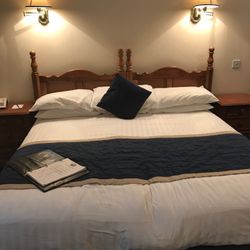 Cave Castle - Our lovely, comfortable bed