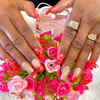 MS Splendid Nails - Nail Salons Near Me - Memphis, Tennessee