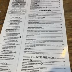 Eagleville Taphouse - Menu
