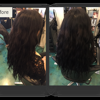 D Salon - Before...Cousin It. - Hair Salons Near Me - Riverside, California
