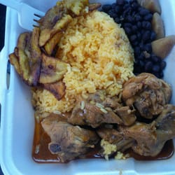 Avila's Tipico Honduras Restaurante - Overall good food and friendly staff.  $9  included 4 pigeon wings,  yellow rice,  black beans,  plantains,  and  a can of soda.