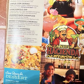 La Hacienda - Menu - Mexican Near Me - Osawatomie, Kansas La Hacienda - Menu - Mexican Near Me - Osawatomie, Kansas