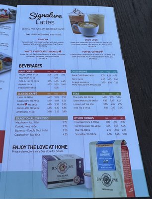 Menu photo 8 Just Love Coffee Cafe - Clermont Clermont, FL Menu photo 8 Just Love Coffee Cafe - Clermont Clermont, FL