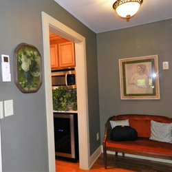 Foothills Suite foyer and microwave, frig
