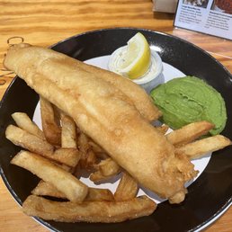 Fish and Chips (only available on Fridays)