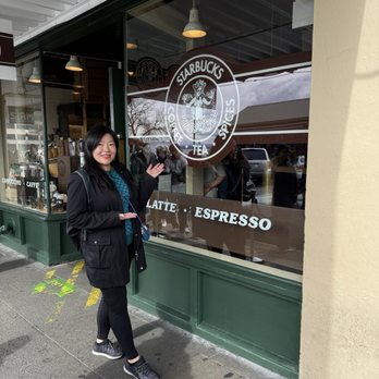 Starbucks - The original Starbucks logo - Coffee & Tea Near Me - Seattle, Washington