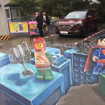 Legoland - 3D street art - Amusement Parks Near Me - Günzburg, BY Legoland - 3D street art - Amusement Parks Near Me - Günzburg, BY