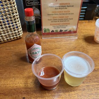 Middleton Tavern - Oyster Shooter - Seafood Near Me - Annapolis, Maryland