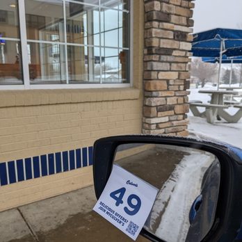 Culver's - Waiting for my order. I've got a perfect square: 49. - Ice Cream & Frozen Yogurt Near Me - Eagan, Minnesota