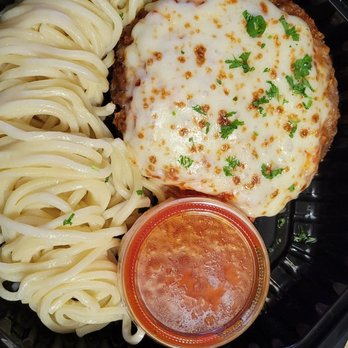 Unconventional Diner - Chicken Parm from this place was exceptional and look at that presentation upon delivery no less! - Breakfast & Brunch Near Me - Washington, DC, District of Columbia