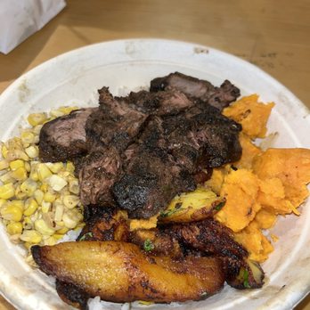 Cocina Del Sur - Hanger Steak, Plantains, Sweet Potatoes, Corn - Latin American Near Me - New York, New York