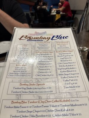 Menu photo 3 Bombay Blue Indian Bistro Edison, NJ