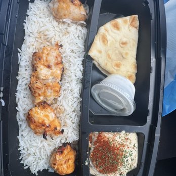 Luna Grill Sherman Oaks - Chicken Kabob Plate - Mediterranean Near Me - Sherman Oaks, California Luna Grill Sherman Oaks - Chicken Kabob Plate - Mediterranean Near Me - Sherman Oaks, California