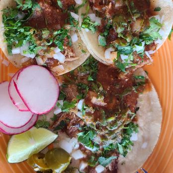 La Texanita Restaurant - Carnitas tacos. The bigger one is with the home made tortilla choice. - Mexican Near Me - Santa Rosa, California La Texanita Restaurant - Carnitas tacos. The bigger one is with the home made tortilla choice. - Mexican Near Me - Santa Rosa, California