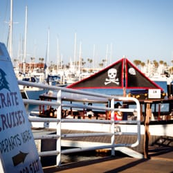 The Pirate Boat Ride - Look for the Pirate signs!