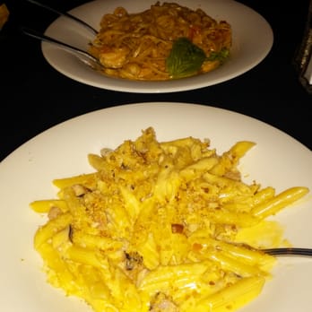 Five Ten Bistro - Foreground. Bistro Mac (I now know why it's a guest favorite!) Background, Red Curry Noodles with Shrimp, perfect spiciness! - Bars Near Me - Merced, California Five Ten Bistro - Foreground. Bistro Mac (I now know why it's a guest favorite!) Background, Red Curry Noodles with Shrimp, perfect spiciness! - Bars Near Me - Merced, California