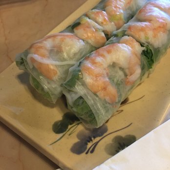 Pho Gia Vi - Spring roll with shrimp only... - Vietnamese Near Me - Margate, Florida Pho Gia Vi - Spring roll with shrimp only... - Vietnamese Near Me - Margate, Florida