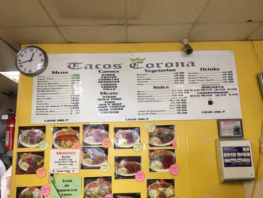 Menu photo 4 Taco's Corona Woodburn, OR Menu photo 4 Taco's Corona Woodburn, OR