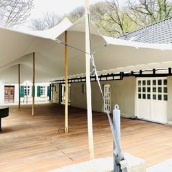 Kupfersiefer Mühle - Neue große Terrasse
