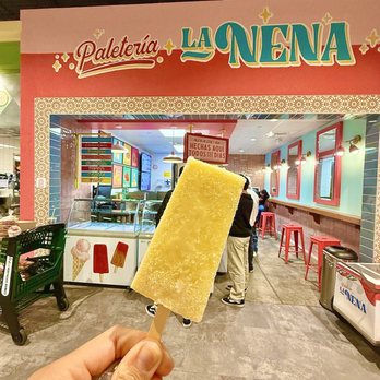 Mercado Gonzalez - Pina colada paleta/popsicle which more than satisfies your dessert cravings! - Mexican Near Me - Costa Mesa, California Mercado Gonzalez - Pina colada paleta/popsicle which more than satisfies your dessert cravings! - Mexican Near Me - Costa Mesa, California