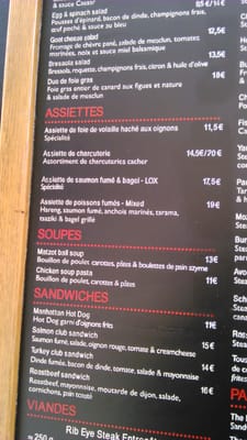 Menu photo 5 Schwartz's Deli Paris, 75