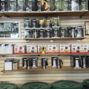 Caffe Trieste - Some of the items for sale in their annex - Cafes Near Me - San Francisco, California