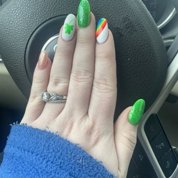 Glamchic Nails - St patty's day nails - Nail Salons Near Me - Toms River, New Jersey Glamchic Nails - St patty's day nails - Nail Salons Near Me - Toms River, New Jersey