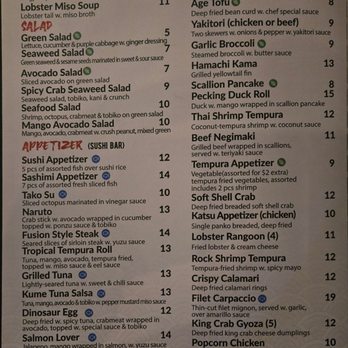 Kume Steakhouse - Menu page 2, 07Sep2026 - Japanese Near Me - Seabrook, New Hampshire Kume Steakhouse - Menu page 2, 07Sep2026 - Japanese Near Me - Seabrook, New Hampshire