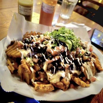 Aztec Dave's Cantina - Waffle steak fries - Cocktail Bars Near Me - Chicago, Illinois Aztec Dave's Cantina - Waffle steak fries - Cocktail Bars Near Me - Chicago, Illinois