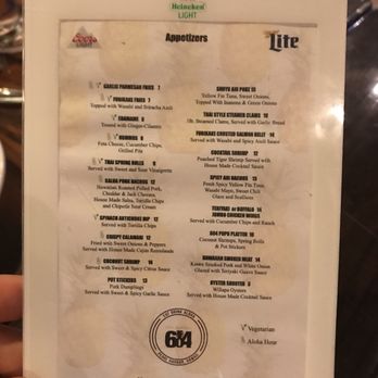Restaurant 604 - Pupu menu - Breakfast & Brunch Near Me - Honolulu, Hawaii