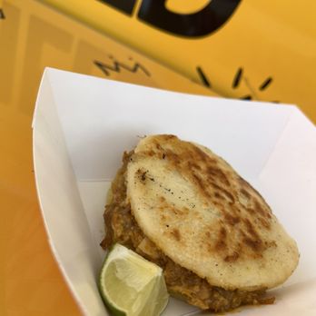 Medellin Empanadas - Arepa filled with chicharrón - Colombian Near Me - Las Vegas, Nevada
