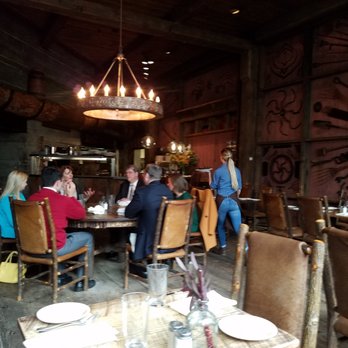 The Foundry Grill - The big center table - American Near Me - Sundance, Utah