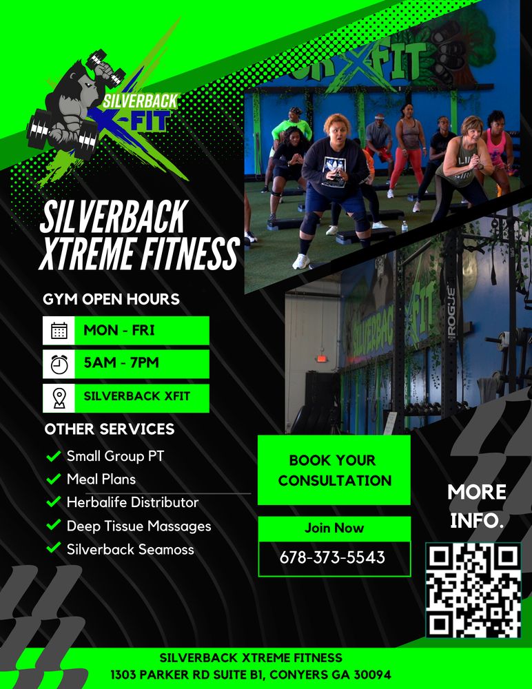 SILVERBACK XTREME FITNESS Updated September 2024 Request