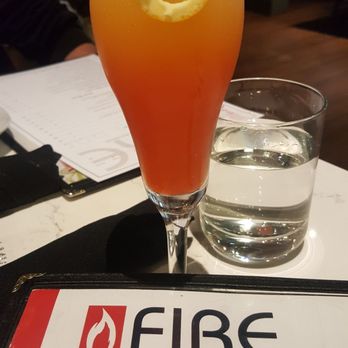 The Fire Restaurant - The Prickly Pear Mimosas are so crisp! - Steakhouses Near Me - Winter Haven, Florida The Fire Restaurant - The Prickly Pear Mimosas are so crisp! - Steakhouses Near Me - Winter Haven, Florida