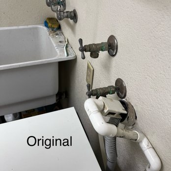 That Darn Drain Plumbing - Original laundry room water outlets - Plumbing Near Me That Darn Drain Plumbing - Original laundry room water outlets - Plumbing Near Me