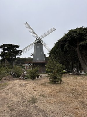 Dutch Windmill by null