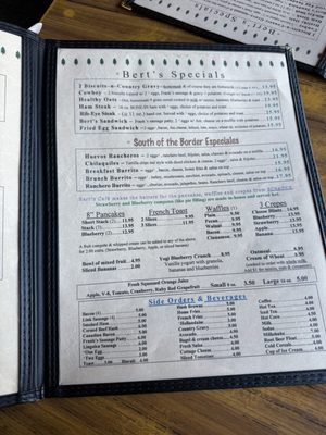Menu photo 8 Bert's Cafe South Lake Tahoe, CA Menu photo 8 Bert's Cafe South Lake Tahoe, CA