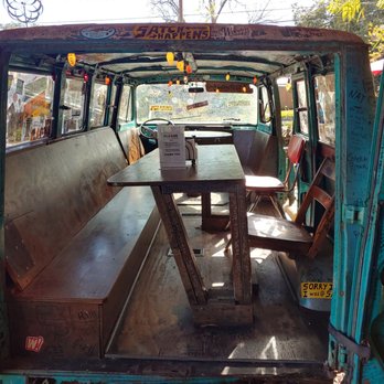 Satchel's Pizza - The bus!! - Pizza Near Me - Gainesville, Florida