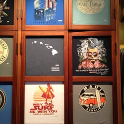 Tilly Timms - Some of the shirts available. Star Wars surfing one included