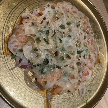 Miki Sushi & Sake - Lotus root and salmon? - Sushi Bars Near Me - Laguna Beach, California Miki Sushi & Sake - Lotus root and salmon? - Sushi Bars Near Me - Laguna Beach, California