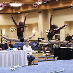 Bull City Gymnastics - BCG gymnast at Everest meet 2016.