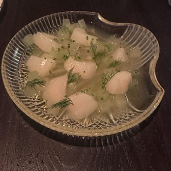 Lion's Share - Hokkaido scallop - Cocktail Bars Near Me - Nashville, Tennessee Lion's Share - Hokkaido scallop - Cocktail Bars Near Me - Nashville, Tennessee