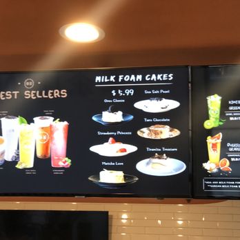 Feng Cha Teahouse - Foam cakes! - Desserts Near Me - Newark, California