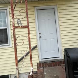 Newly installed door