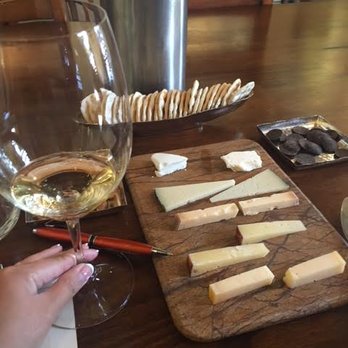 Jessup Cellars - Great selection of cheeses to pair with our wine...ate all of the dark chocolate on my own - Wine Tasting Room Near Me - Yountville, California Jessup Cellars - Great selection of cheeses to pair with our wine...ate all of the dark chocolate on my own - Wine Tasting Room Near Me - Yountville, California