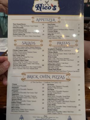 Menu photo 2 Nico's New Albany, MS Menu photo 2 Nico's New Albany, MS