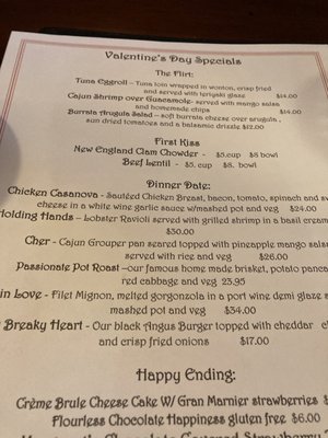 Menu photo 2 Main Street Cafe Northport, NY